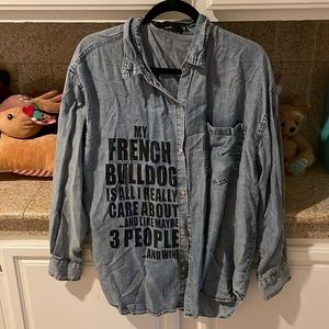 Womens Denim Shirt in good condition
